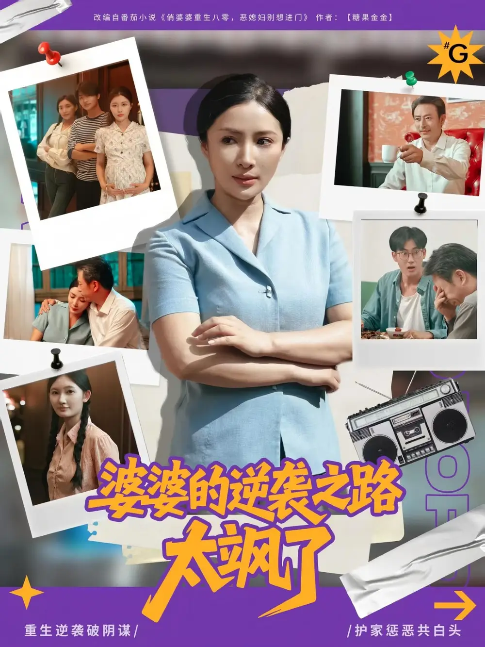 婆婆的逆袭之路太飒了（80集）李莎&岳子龙海报