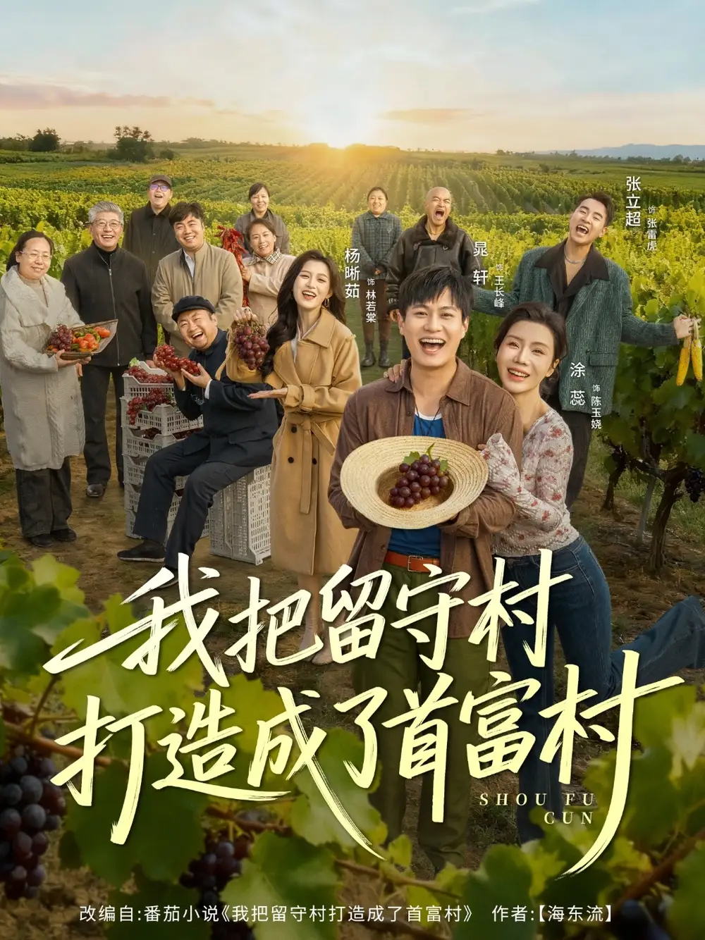 我把留守村打造成了首富村(78集)晁轩&涂蕊高清海报图片 我把留守村打造成了首富村(78集)晁轩&涂蕊海报