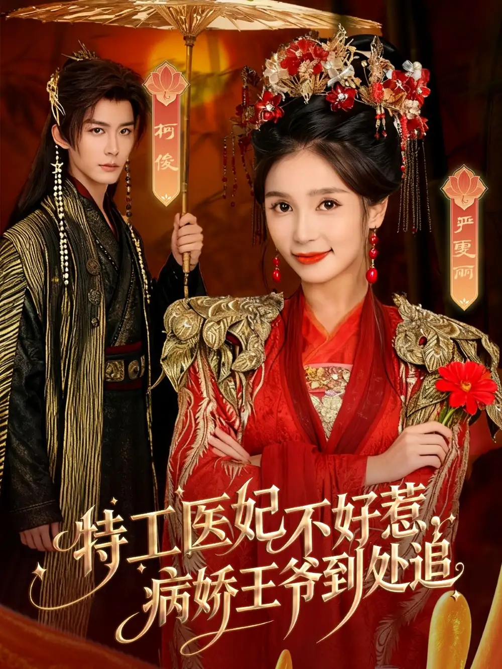 特工医妃不好惹，病娇王爷到处追（79集）邹柯俊＆严雯丽海报