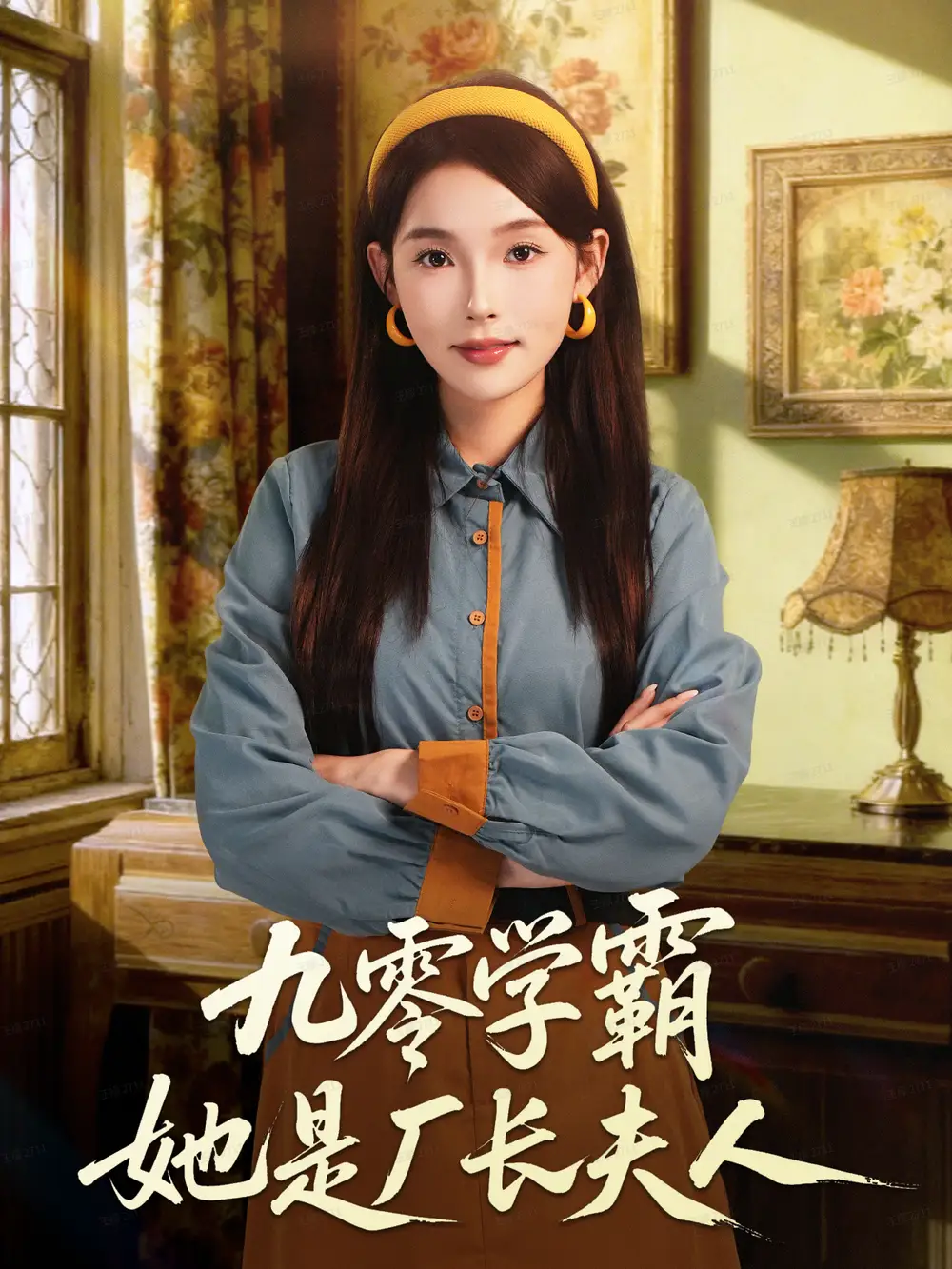 九零学霸她是厂长夫人(67集)王景远&杨莯高清海报图片 九零学霸她是厂长夫人(67集)王景远&杨莯海报