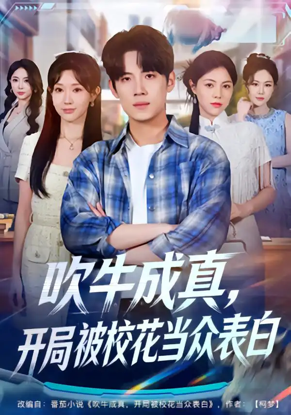 吹牛成真，开局被校花当众表白（74集）葛子杨&祖丽米热海报