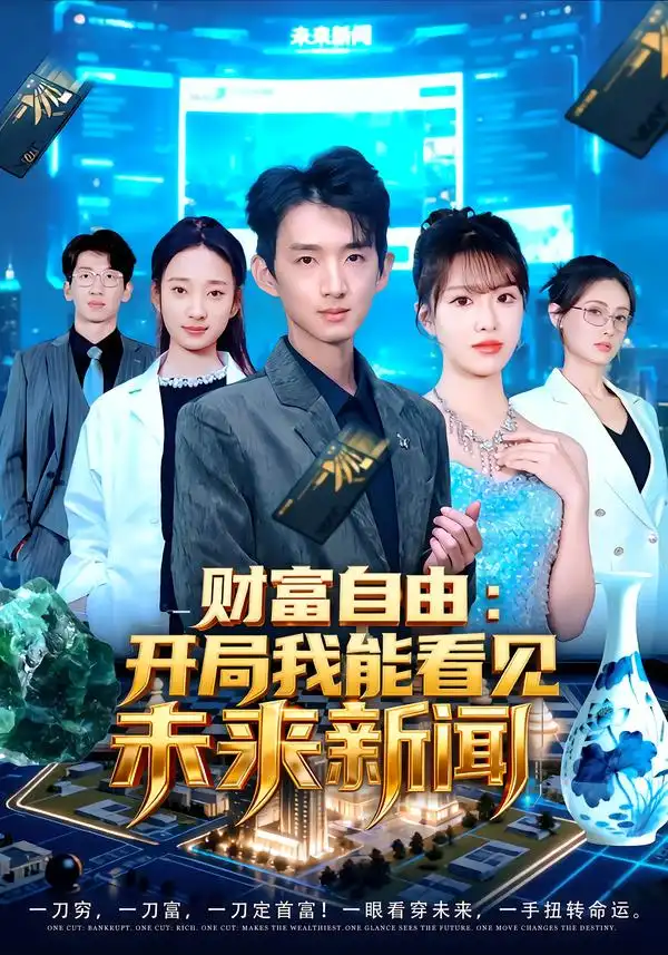 短剧《财富自由：开局我能看见未来新闻》完整版免费在线观看