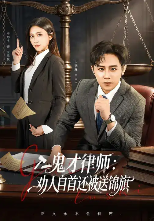 鬼才律师，劝人自首还被送锦旗（65集）李昀芋&古铭瀚海报