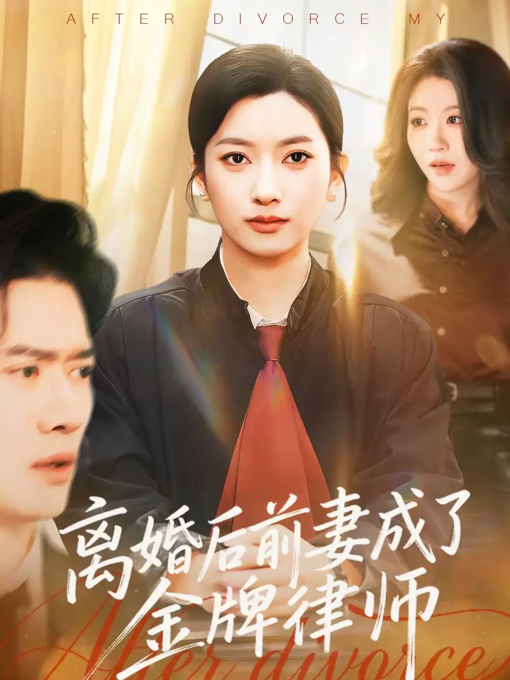 离婚后前妻成了金牌律师(94集)张张(张玉娇)&黎隐高清海报图片 离婚后前妻成了金牌律师(94集)张张(张玉娇)&黎隐海报