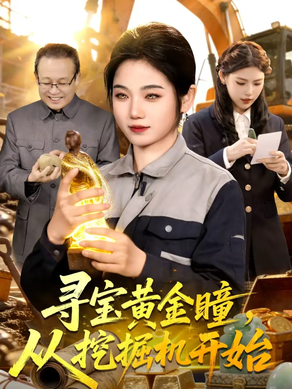 短剧《寻宝黄金瞳，从挖掘机开始》完整版免费在线观看